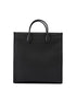 Gucci Black Leather Logo Medium Tote Bag